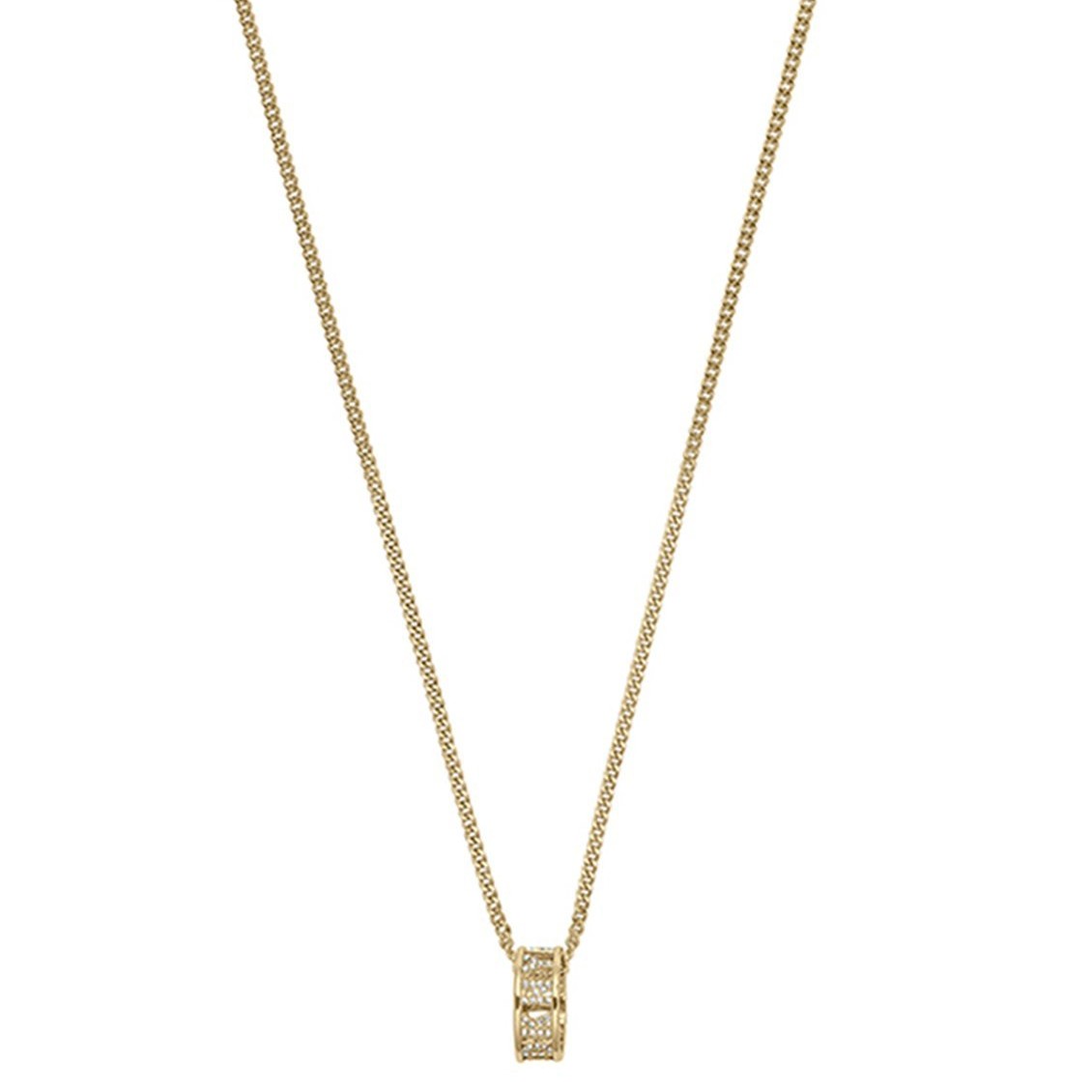 Μακρύ κολιέ DKNY Gold Plated Metal with logo 5547948