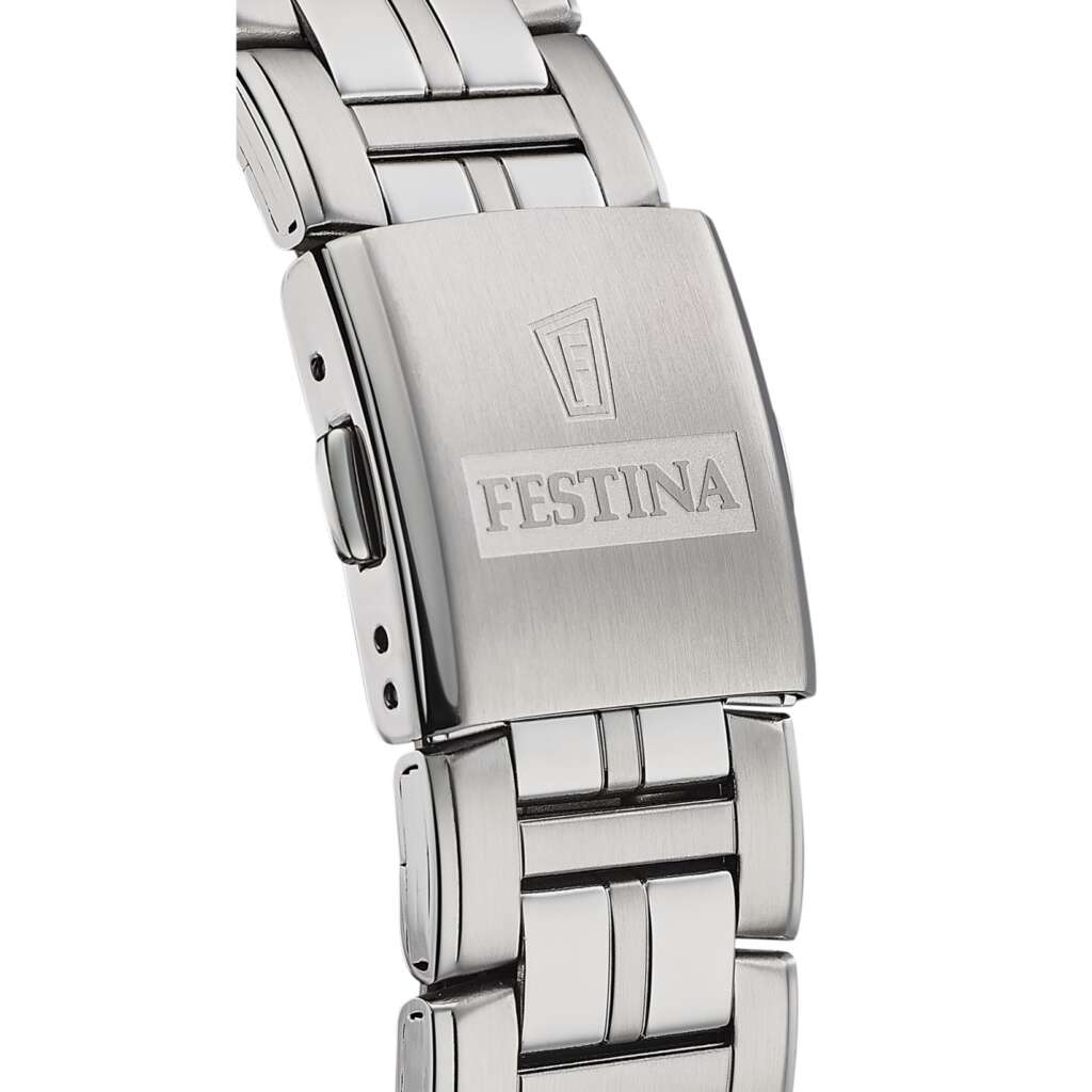 Ρολόι Festina F20445/2 από ανοξείδωτο ατσάλι με μπλε καντράν πολλαπλών ενδείξεων