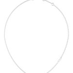 GUESS STEEL GUESS BOND JUBN03258JWRHT/U Ασημένιο Κολιέ Με Στρογγυλό Σχέδιο