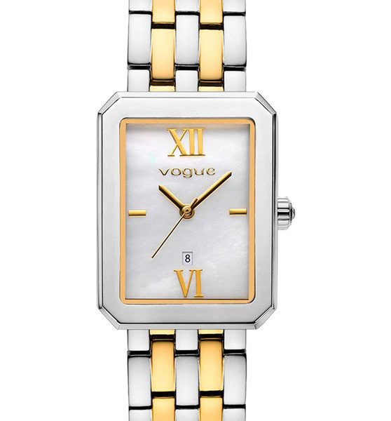 Γυναικείο ρολόι VOGUE WATCH OCTAGON TWO TONE STAINLESS STEEL BRACELET 2020613761