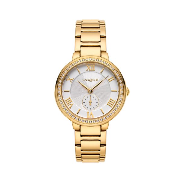 Γυναικείο ρολόι VOGUE Elegant Gold Stainless Steel Bracelet 2020613942