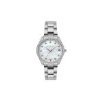 Γυναικείο ρολόι Vogue Reina mini 2020614384 με λευκό μπρασελέ και φίλντισι καντράν