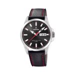 Festina F20358/4 ανδρικό ρολόι με δερμάτινο λουράκι σε μαύρο χρώμα