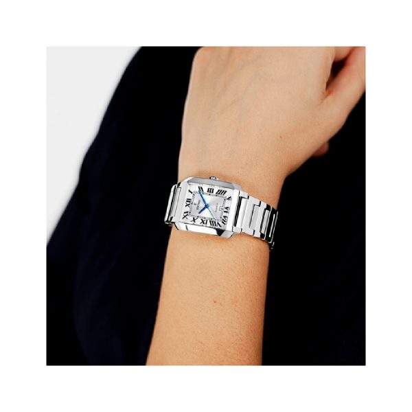 Γυναικείο ρολόι Festina F20679/1 με λευκό μπρασελέ και λευκό καντράν