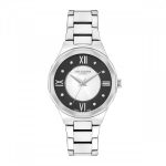 Γυναικείο ρολόι Lee Cooper LC07922.330 με ασημί μπρασελέ και δίχρωμο καντράν