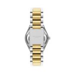 Γυναικείο ρολόι Lee Cooper LC07970.270 με δίχρωμο μπρασελέ και πράσινο καντράν