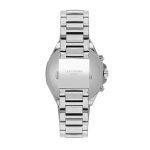 Ανδρικό ρολόι Lee Cooper LC07982.390 με ασημί μπρασελέ και μπλε καντράν