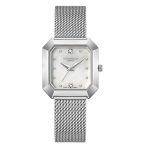 Γυναικείο ρολόι Lee Cooper LC08027.320 με ασημί μπρασελέ και ασημί καντράν