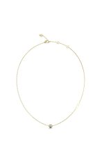 GUESS STEEL CALYPSO JUBN04455JWYGT/U Κολιέ Χρυσό Με Σχέδιο