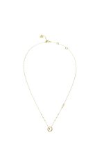 GUESS STEEL TINY DANCER JUBN04657JWYGT/U Κολιέ Χρυσό Με Σχέδιο Και Λογότυπο