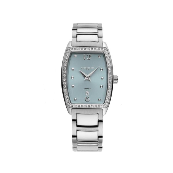 Γυναικείο ρολόι VOGUE MARION 2020614481 ατσάλινο μπρασελέ και λευκά ζιργκόν