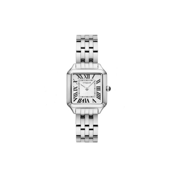 Γυναικείο ρολόι VOGUE VICTORIA 2020615381 ατσάλινο μπρασελέ και λευκό καντράν