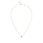 GUESS STEEL 4G LIGHT JUBN05246JWYGT/U Κολιέ Χρυσό Με Πέτρα