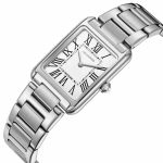 Γυναικείο ρολόι Lee Cooper LC08083.330 με λευκό μπρασελέ και λευκό καντράν