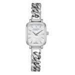 Γυναικείο ρολόι Lee Cooper LC08130.320 με ασημί μπρασελέ και λευκό φίλντισι καντράν