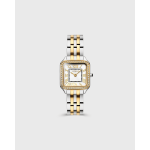 Γυναικείο ρολόι VOGUE VICTORIA MINI 2020615561 με δίχρωμο μπρασελέ και λευκά ζιργκόν