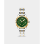 Γυναικείο ρολόι VOGUE LIZ MINI 2020615961 με δίχρωμο μπρασελέ και πράσινο καντράν