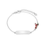 Ασημένια ταυτότητα Marea με κόκκινο αυτοκίνητο