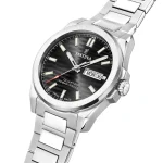 Ρολόι Festina F20073/5 ελβετικό με λευκό μπρασελέ και μαύρο καντράν