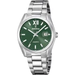 Ρολόι Festina F20707/5 από ανοξείδωτο ατσάλι με λαδί καντράν
