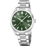 Ρολόι Festina F20736/4 από ανοξείδωτο ατσάλι με λαδί καντράν
